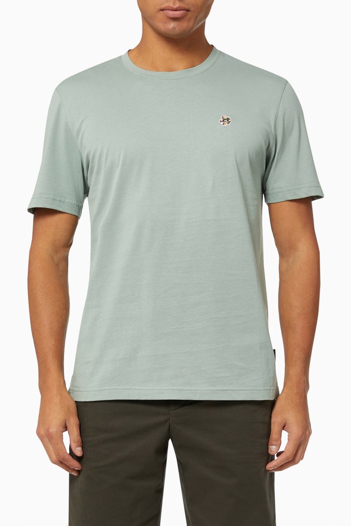 

Oxford Badge T-shirt in Organic Cotton Jersey, Green