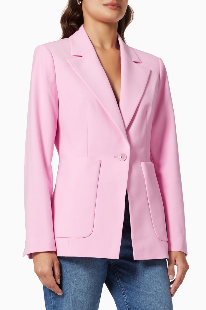 

Aleksi Blazer in Viscose, Pink