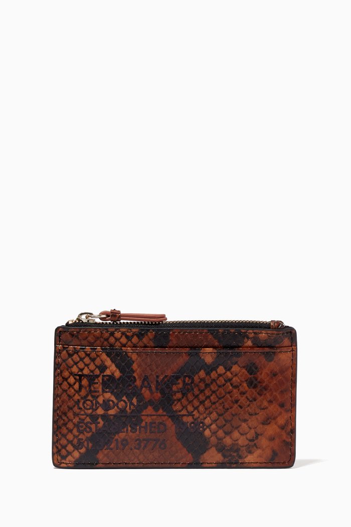 

Darcens Coin Purse in Leather, Brown