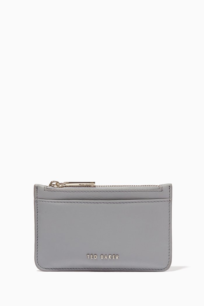 

Garcia Card Holder in Leather, Grey