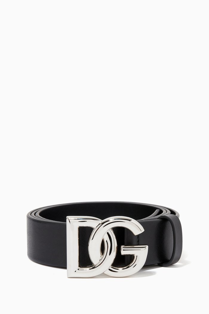 

Crossover DG Belt in Tumbled Leather, 35mm, Black