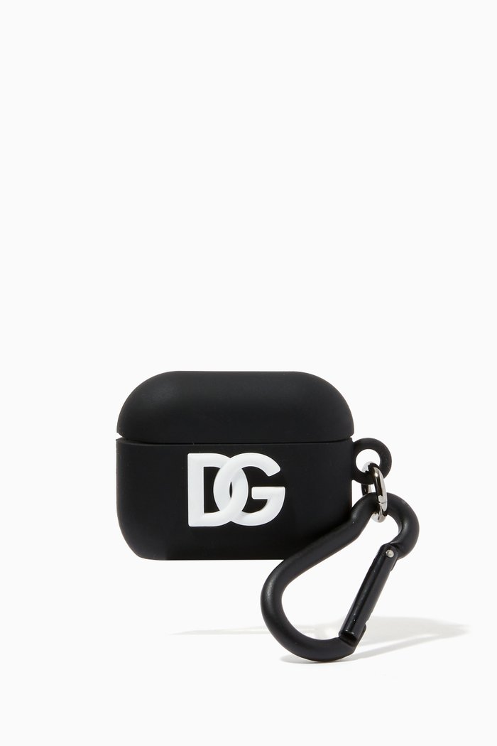 

AirPods® Pro Case with DG Logo in Silicone, Black