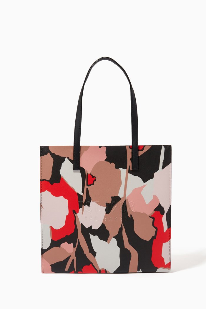 

Milycon Large Icon Bag in Retro Flood Saffiano PVC, Black