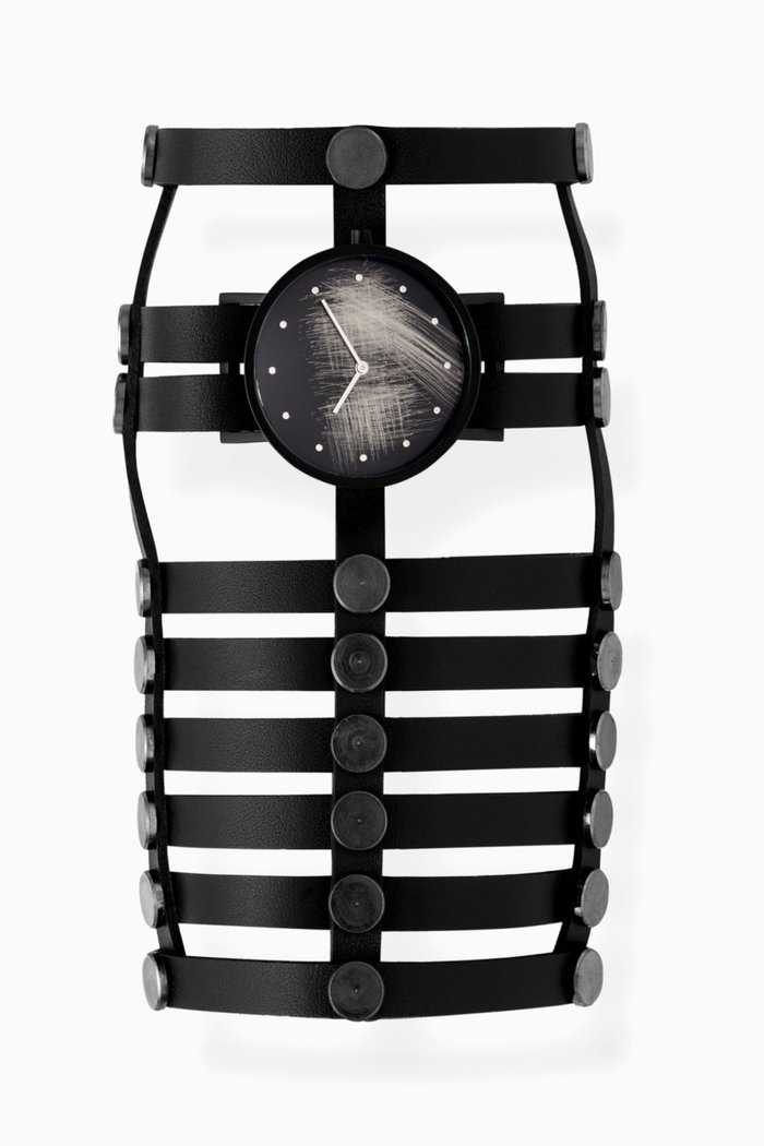 

x Aumorfia Avant Limited Gladiator Watch, Black