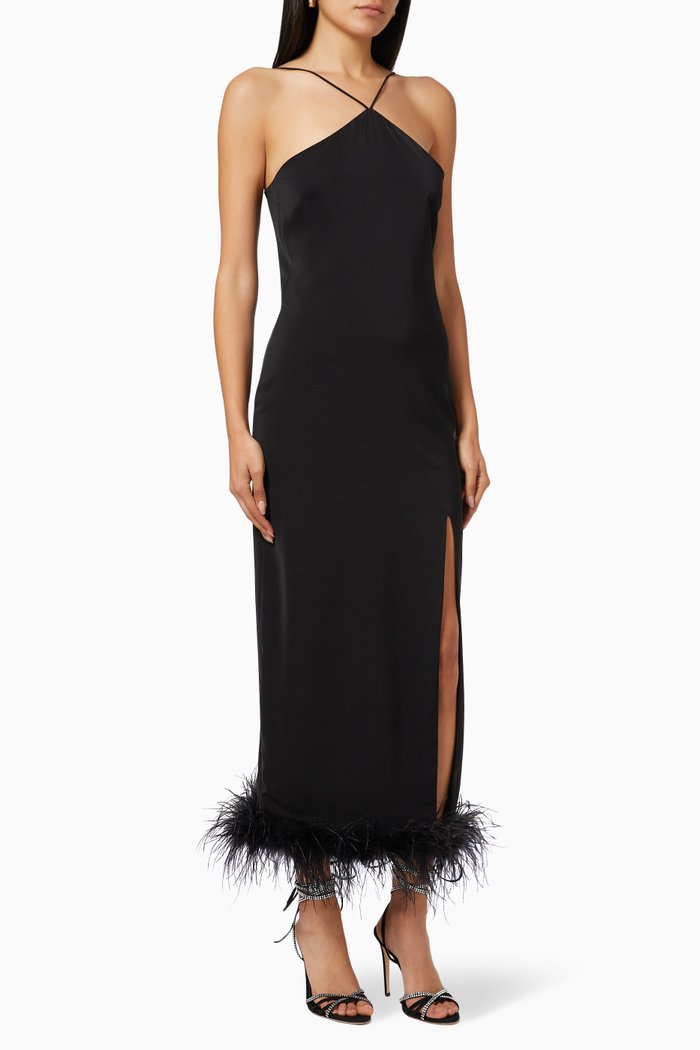 

Cadillac Midi Dress, Black