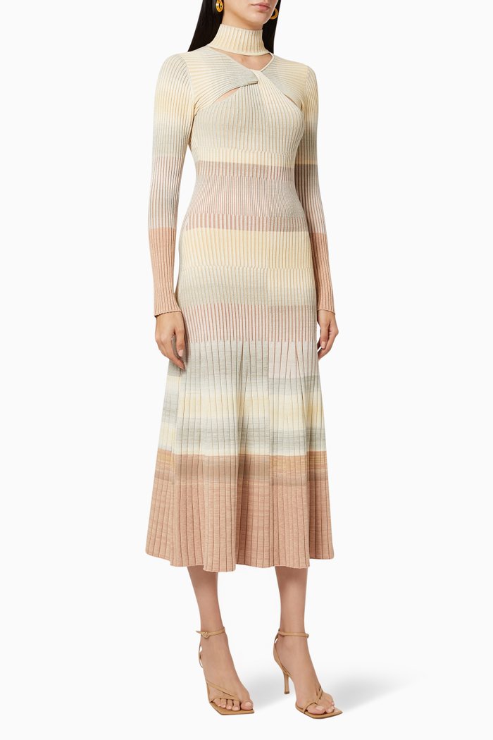 

Kazuki Midi Dress, Brown