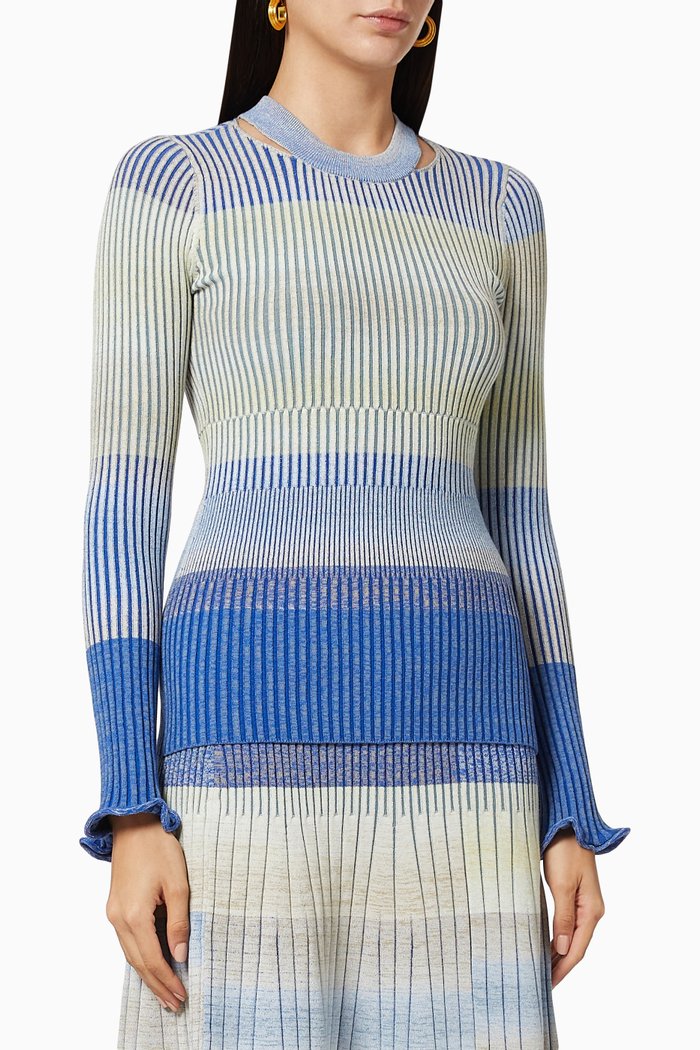

Akita Space Dye Top, Blue