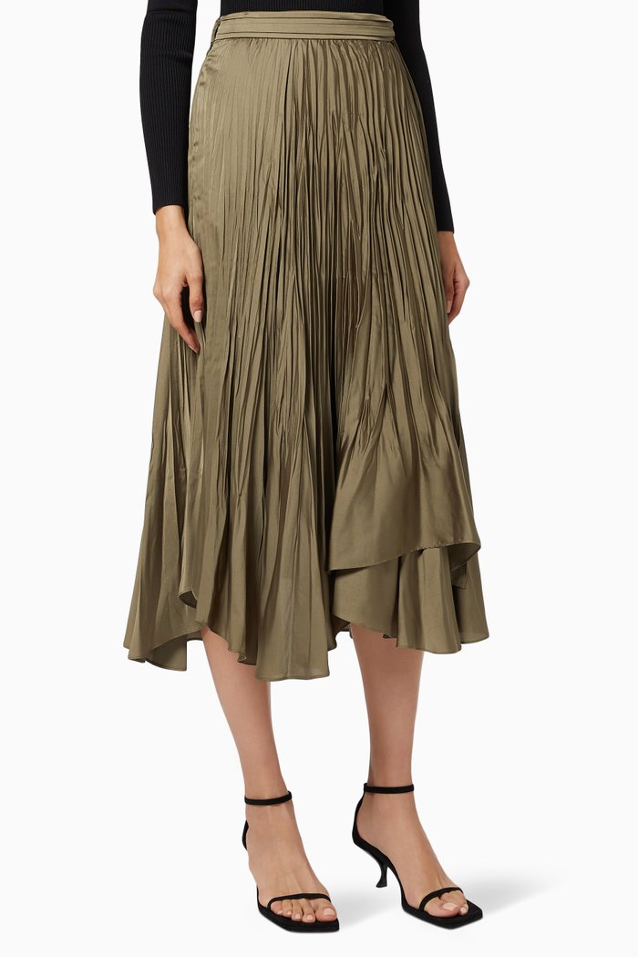 

McKenna Midi Skirt, Brown