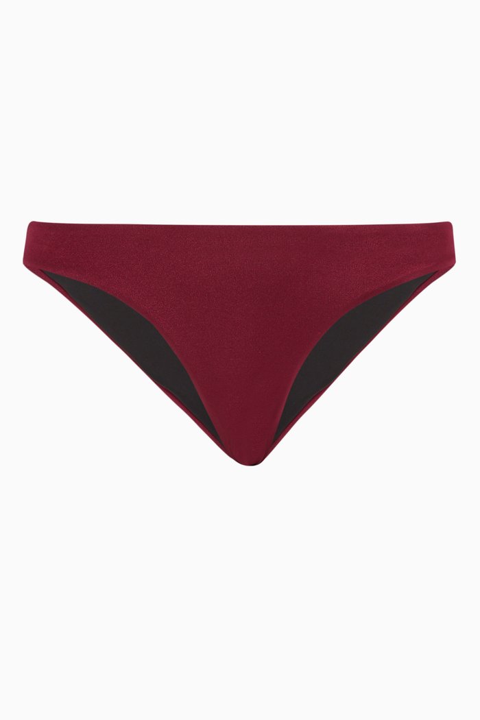 

Christy Bikini Bottoms, Burgundy