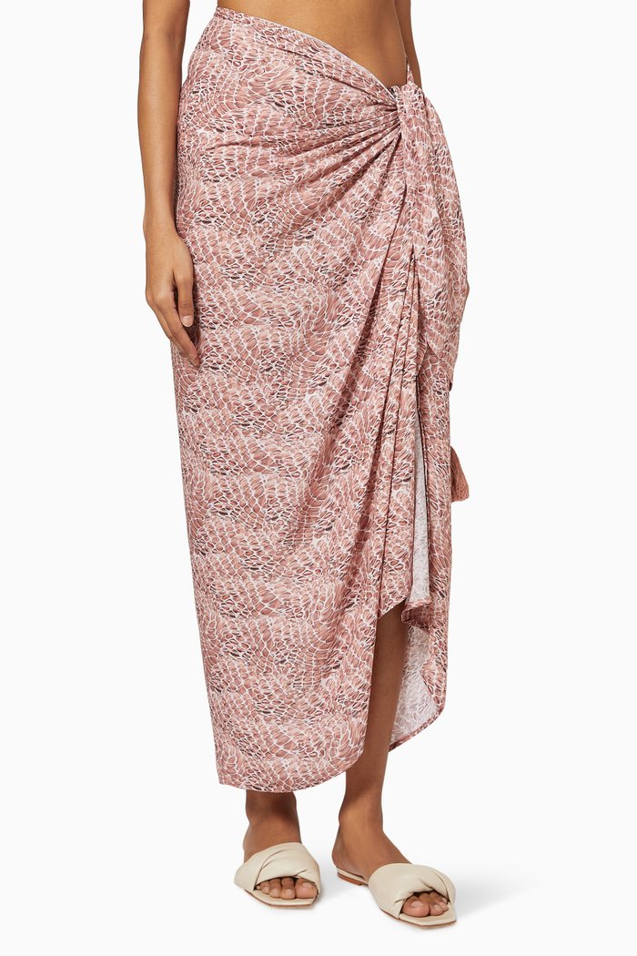 

Alma Wrap-around Sarong, Pink