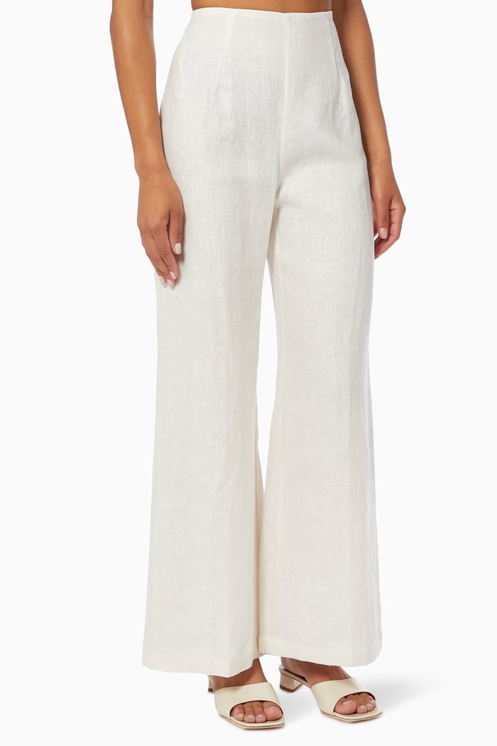 

Ottavio Pants in Linen, Neutral