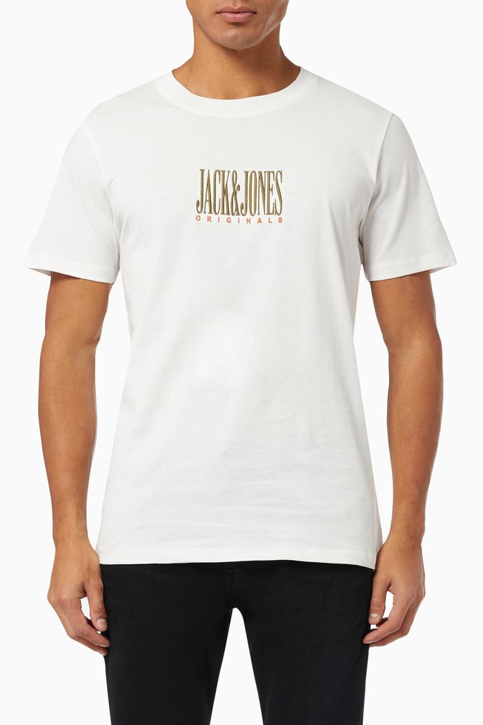

Logo T-shirt in Jersey, White