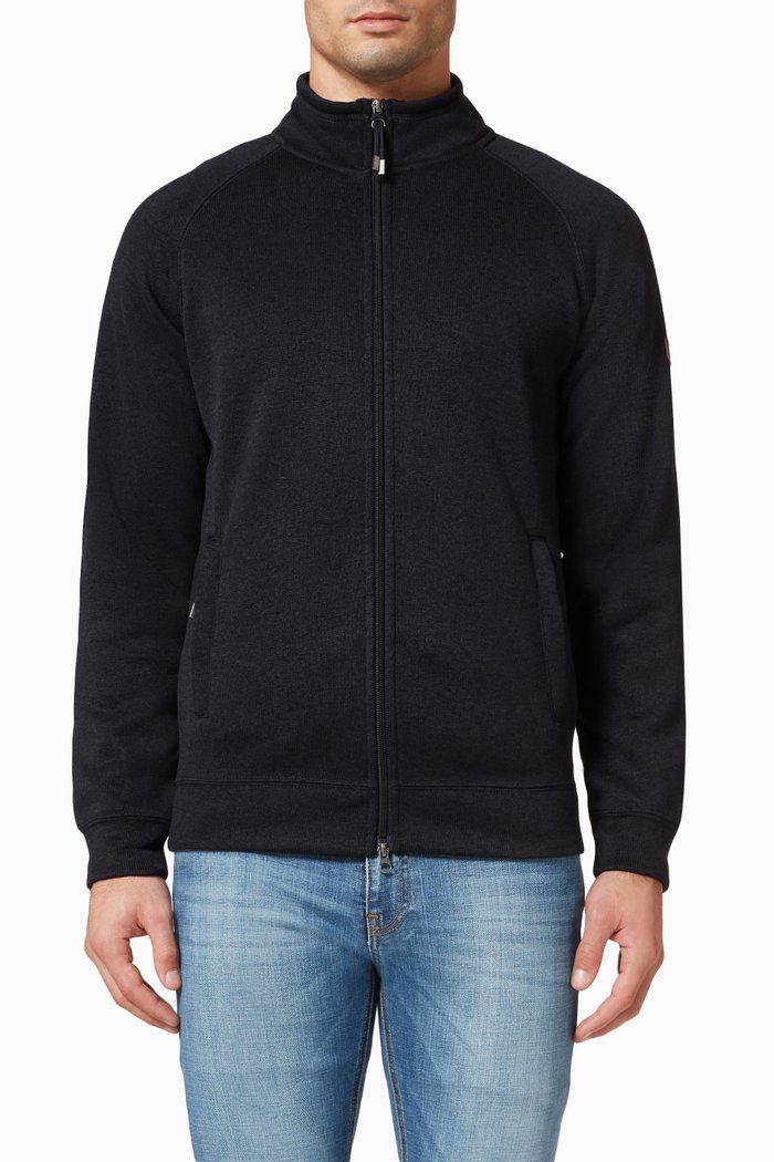

Full Zip Sweatshirt in Nylon, Blue