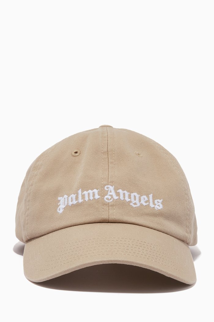 

Classic Embroidered Logo Cap in Cotton, Neutral