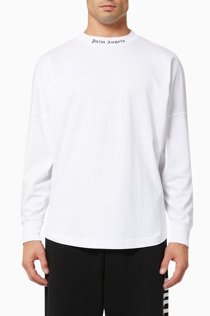 

Classic Logo Oversized T-shirt in Cotton Jersey, White