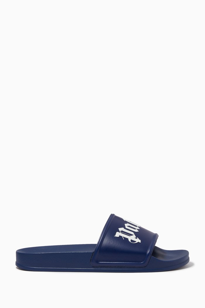 

Logo Slides in PU, Blue