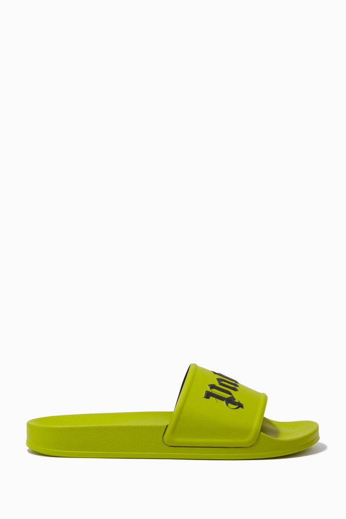 

Logo Slides in PU, Green