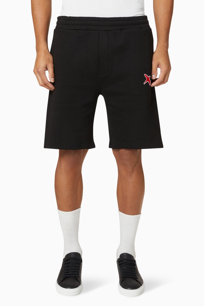 

Rouge Bee Bird Shorts in Organic Cotton, Black