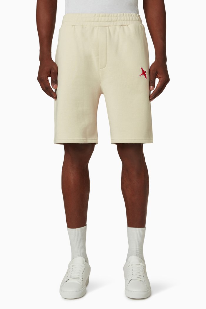

Rouge Bee Bird Shorts in Organic Cotton, Neutral