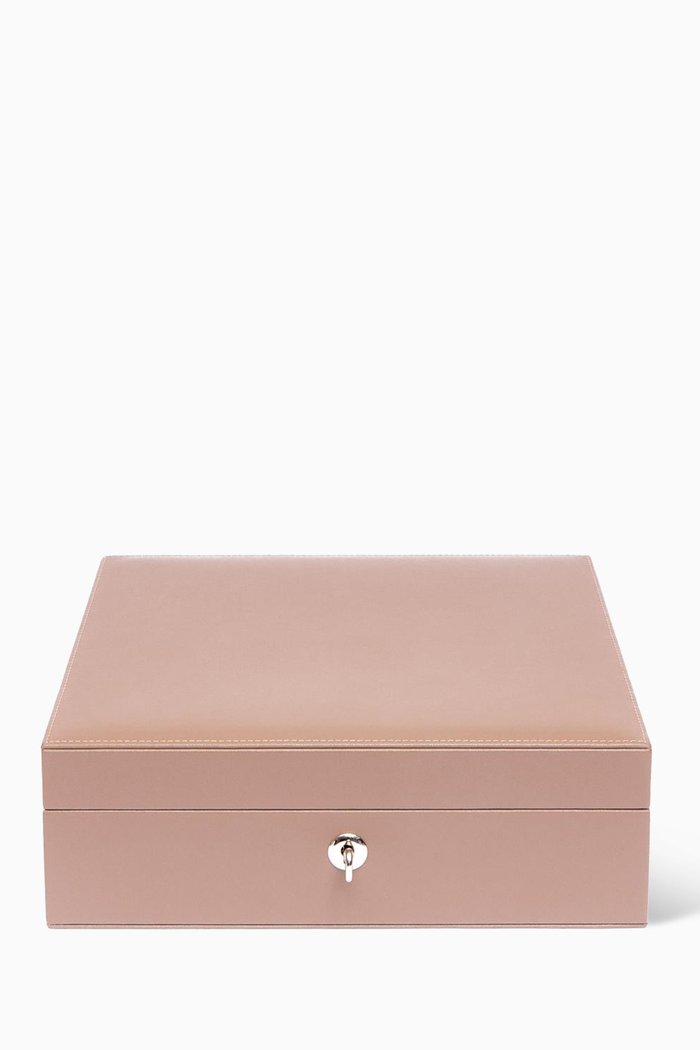

Vantage Eight Watch Box in Leather, Brown