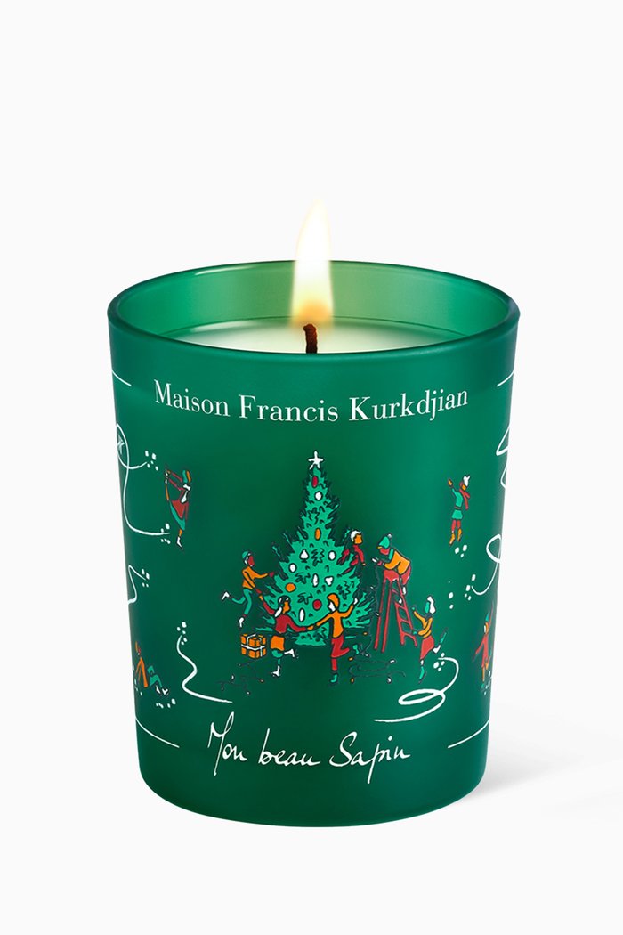 Mon beau Sapin Limited Edition Scented Candle, 180g, Multicolour