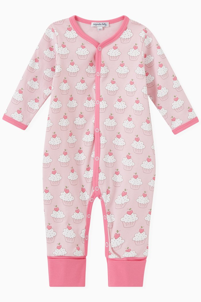 

Baby Cakes Playsuit in Pima Cotton, Pink