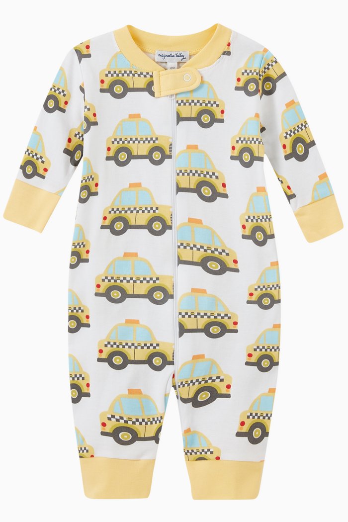 

Taxi Pajamas in Pima Cotton, Yellow