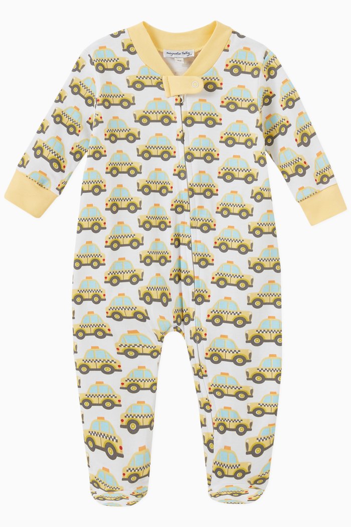 

Taxi Bodysuit in Pima Cotton, Yellow