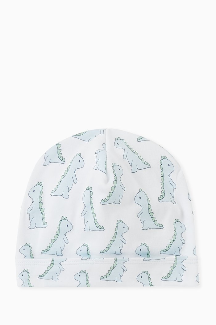 

Dinosaur Hat in Pima Cotton, Blue