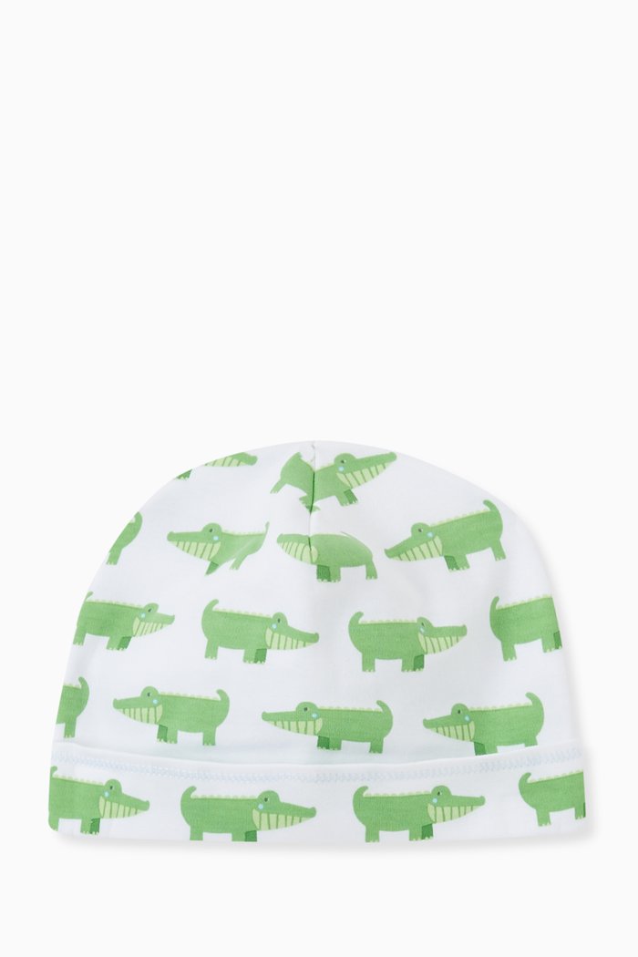 

Alligator Hat in Pima Cotton, Green