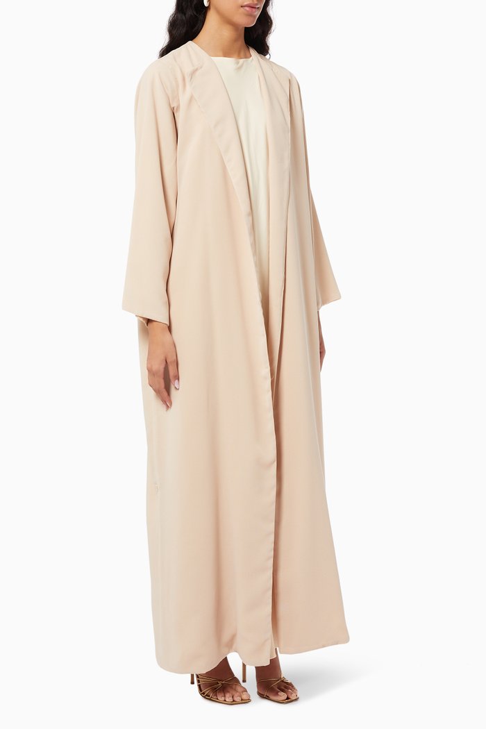 

Long Sleeve Abaya Set, Neutral