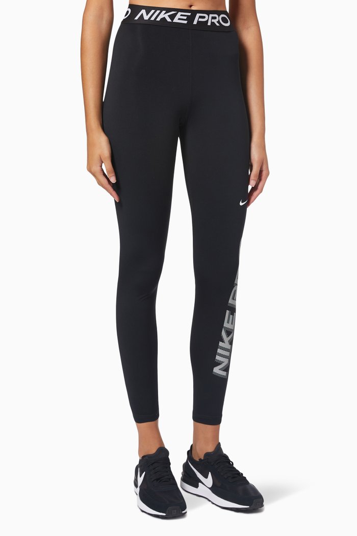 Nike Pro Dri-FIT Tights in Jersey, Black