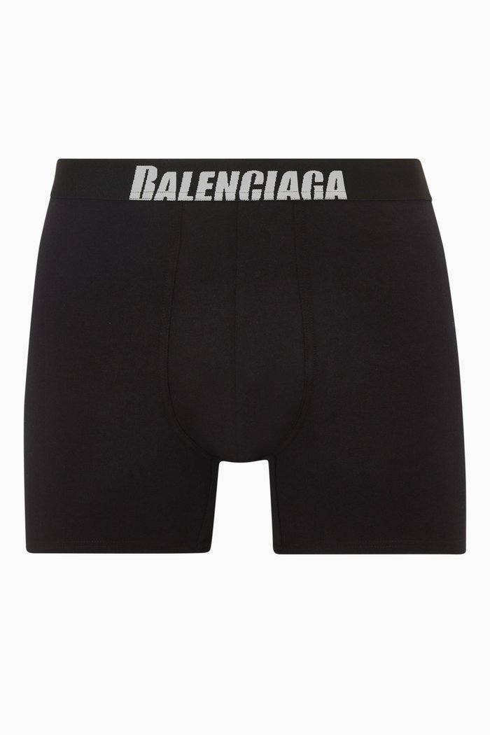 

Boxer Briefs in Cotton Jersey, Black