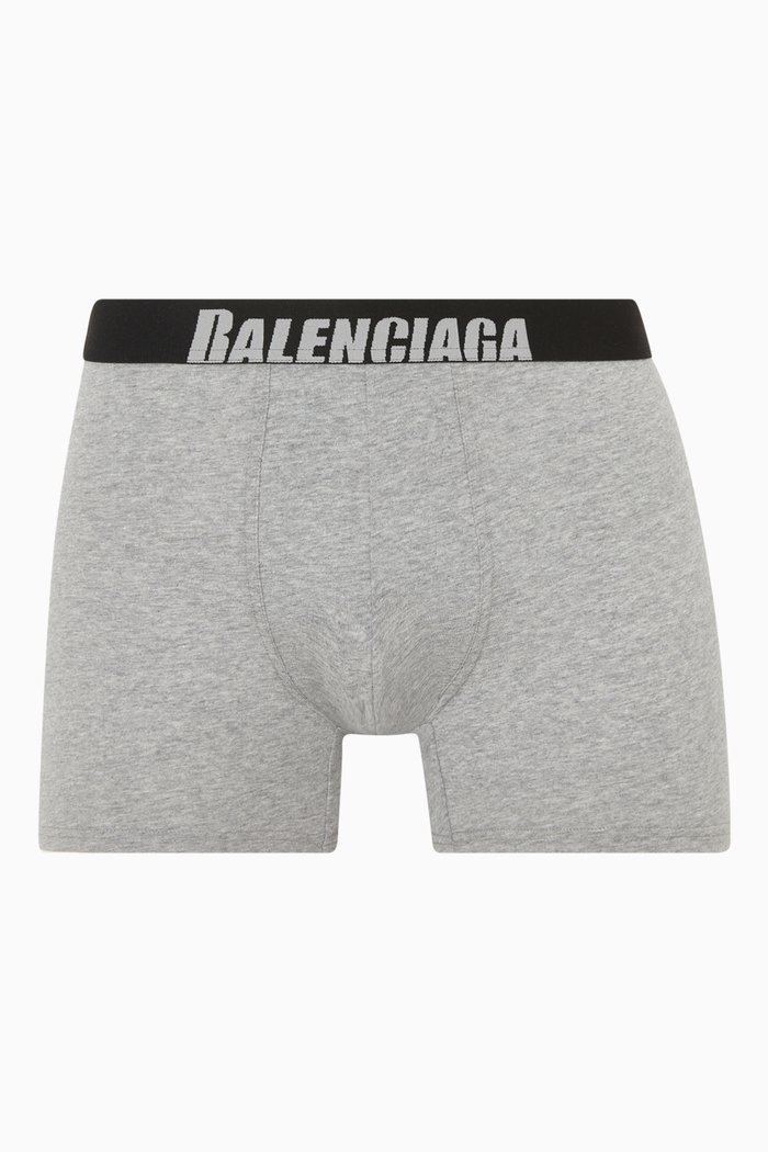 

Boxer Briefs in Cotton Jersey, Grey