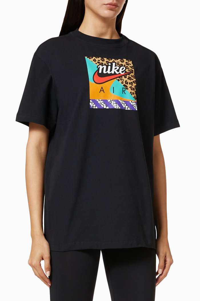 

Sportswear Air Loom T-Shirt in Cotton, Black