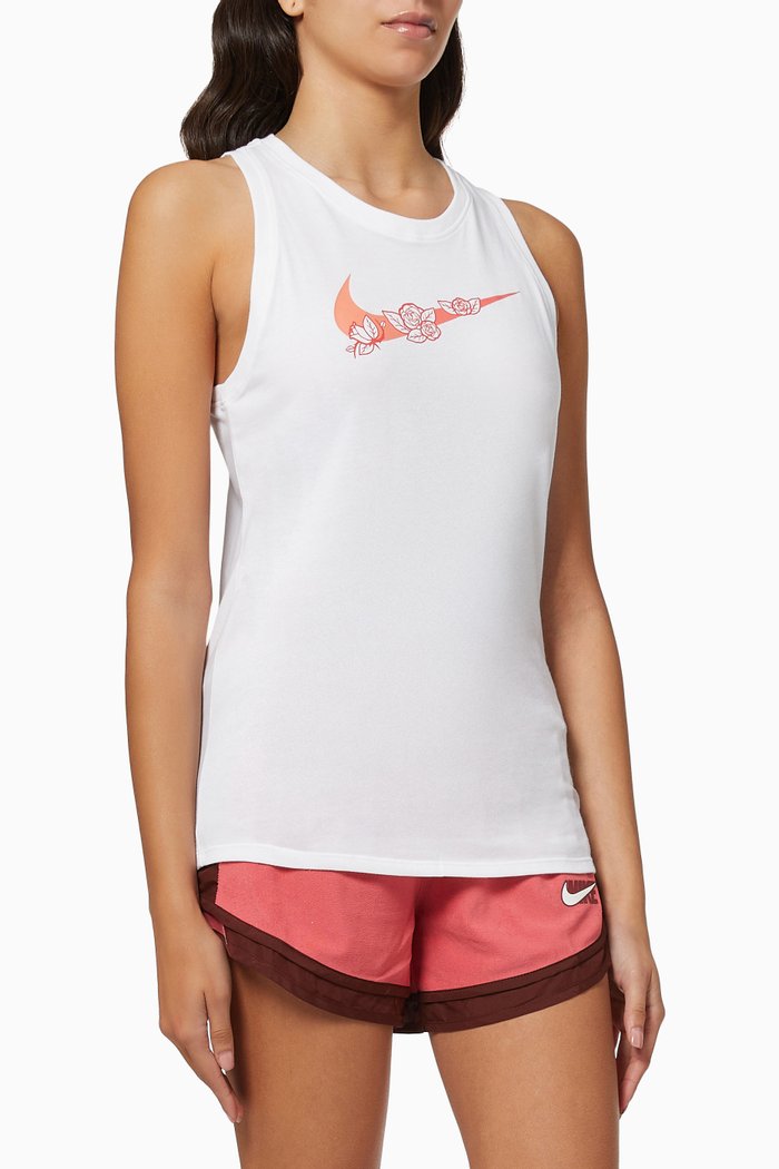 

Vday Tank Top in Jersey, White