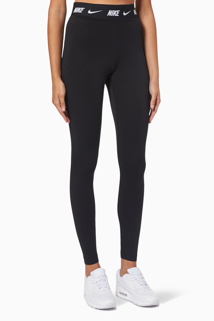 

Sportswear Club High Waisted Leggings, Black
