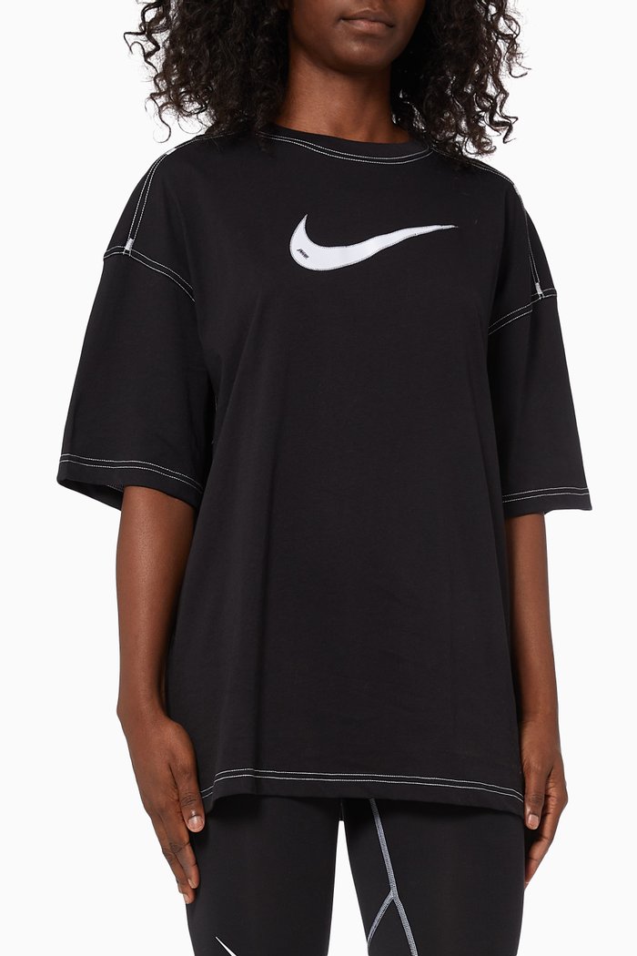 

Sportswear Swoosh T-shirt, Black