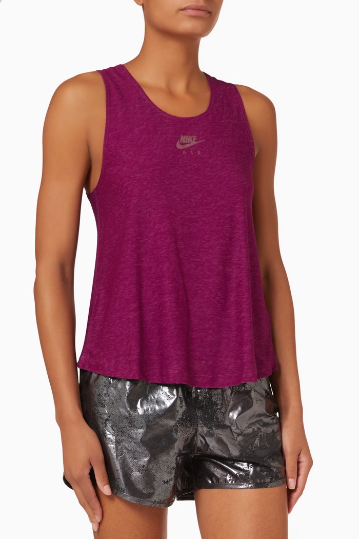 

Nike Air Dri Fit Tank Top in Jersey, Pink