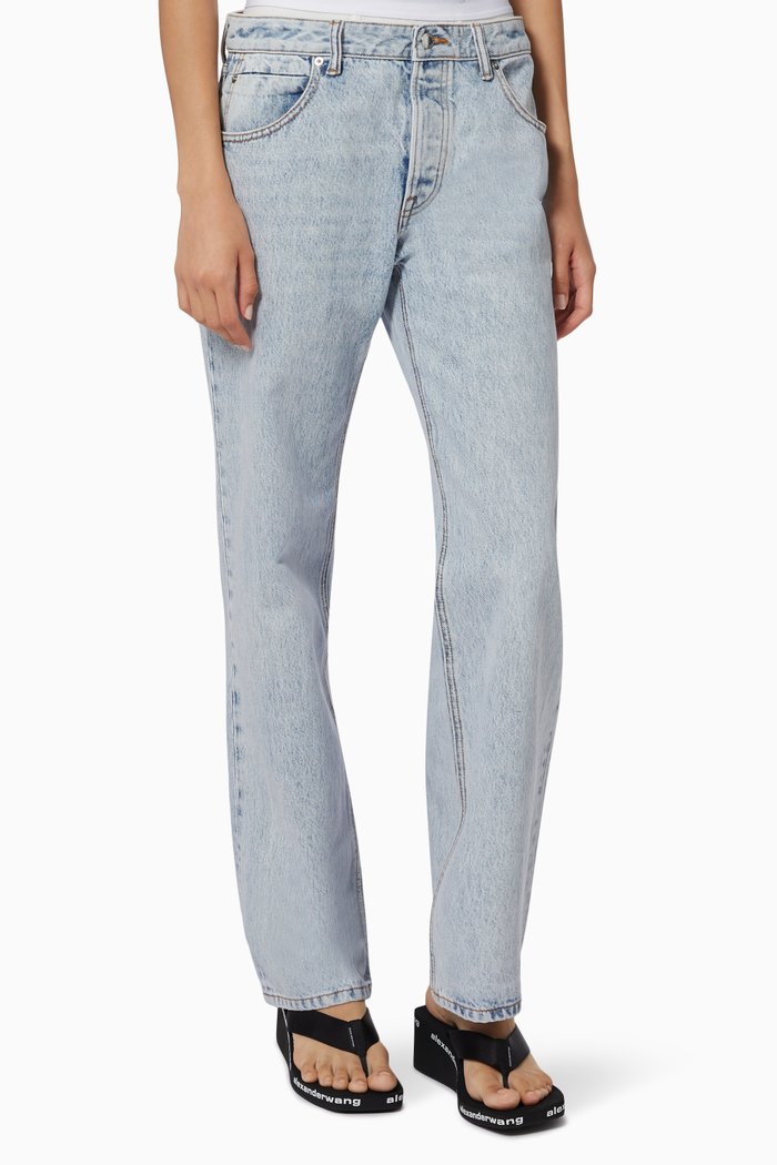 

Brief Layer Jeans in Denim, Blue