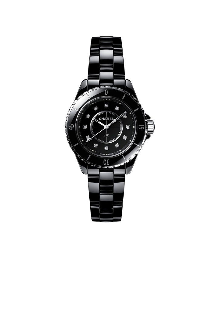 Black highly resistant ceramic and steel, diamond indicators