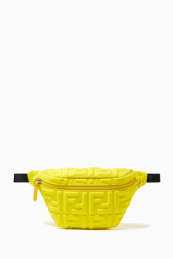 

FF Belt Bag in Canvas, Yellow