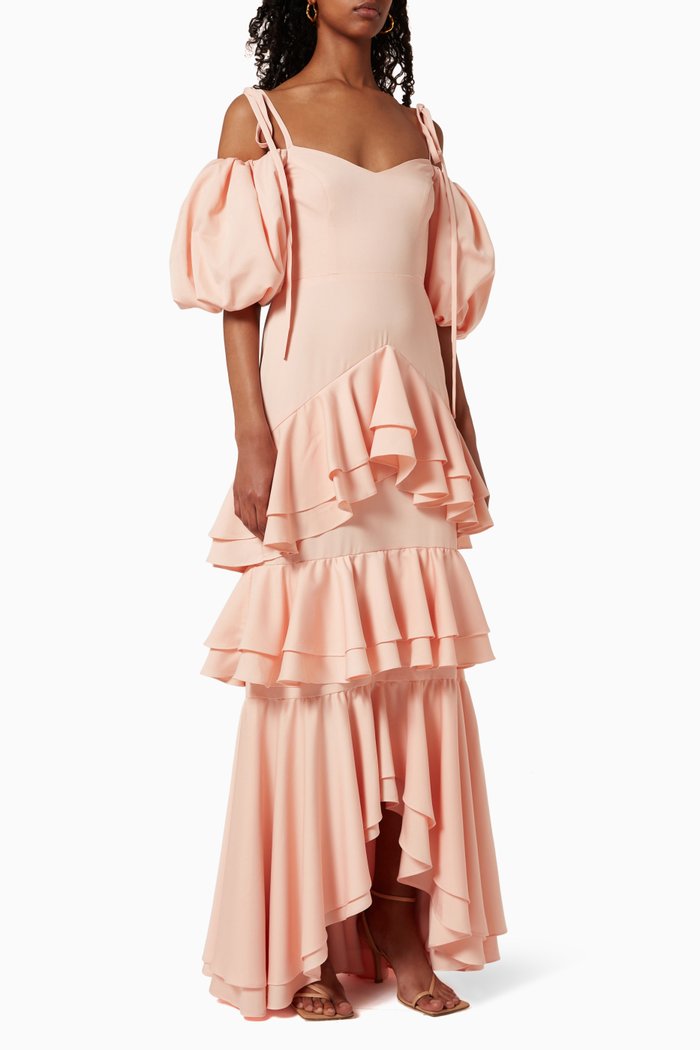 

Sur Del Lago Maxi Dress, Orange