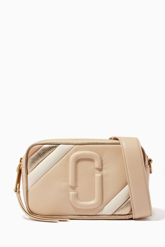 

The Moto Shot 21 Bag in Leather, Neutral