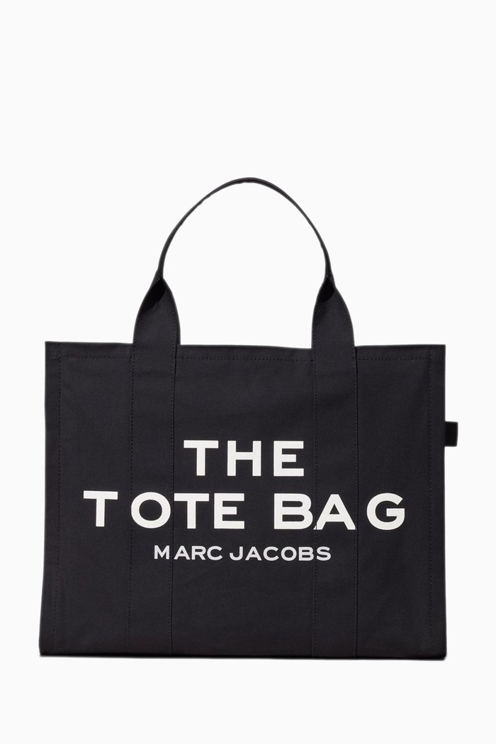 

The XL Tote Bag in Cotton, Black