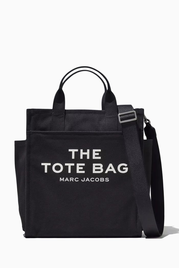 

The Functional Tote Bag in Cotton, Black