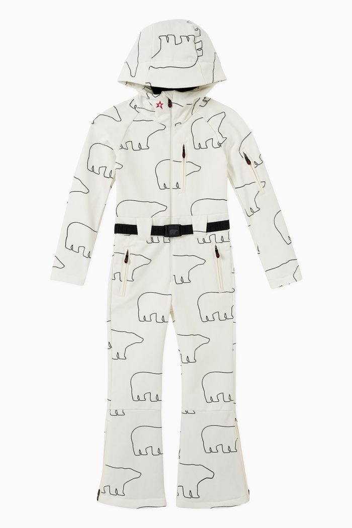 

Star One-piece Suit in Toray Dermizax™, White
