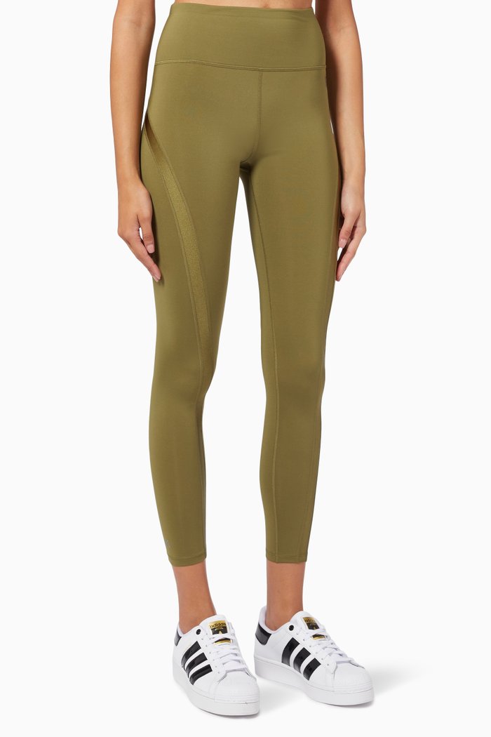 

7/8 Leggings in Technical Stretch Blend, Green