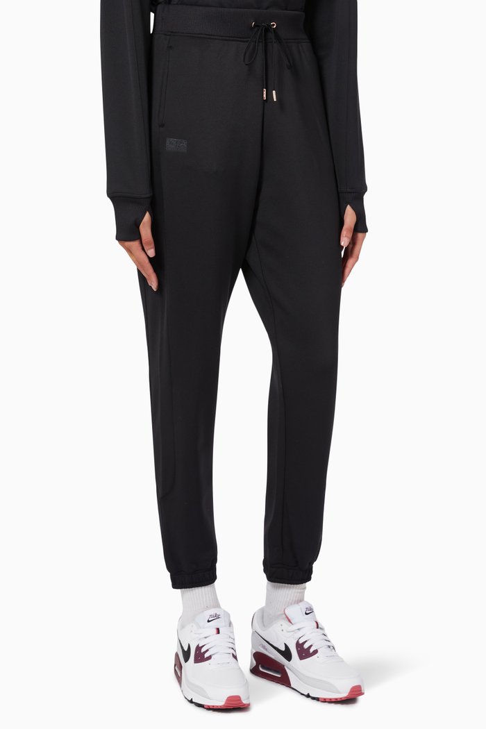 

Logo Jogger Pants in Technical Stretch Blend, Black