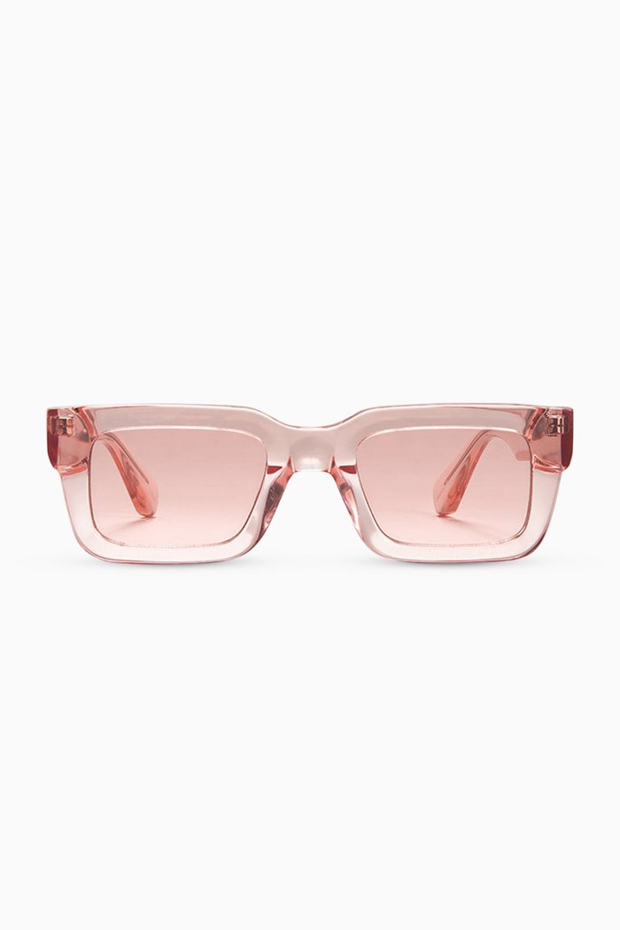 

05 Semi-rectangular Sunglasses, Pink